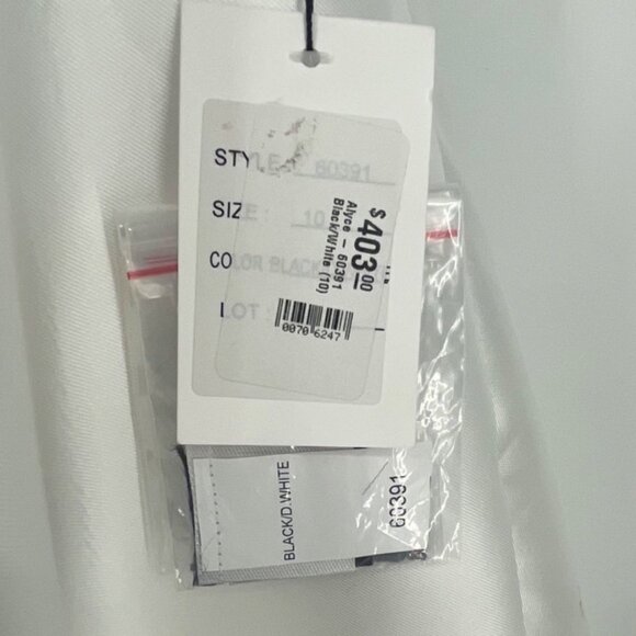 NWT Alyce Paris Formal Evening Gown 10 Gala Black Tie Pageant Red Carpet Prom - Picture 8 of 16